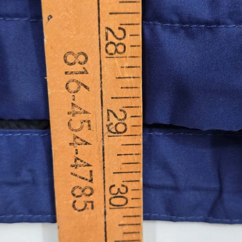 REI Elements Hooded Windbreaker Jacket Adult M Blue Rain Shell Gorpcore Outdoor